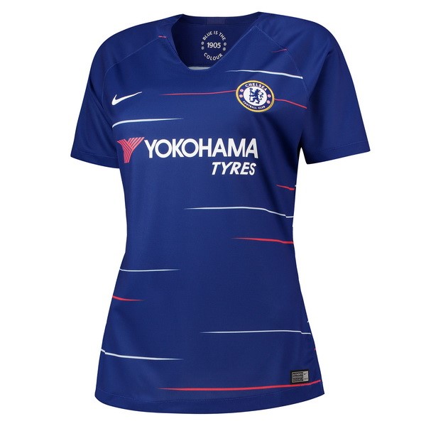 Camiseta Chelsea Primera Mujer 2018-2019 Azul